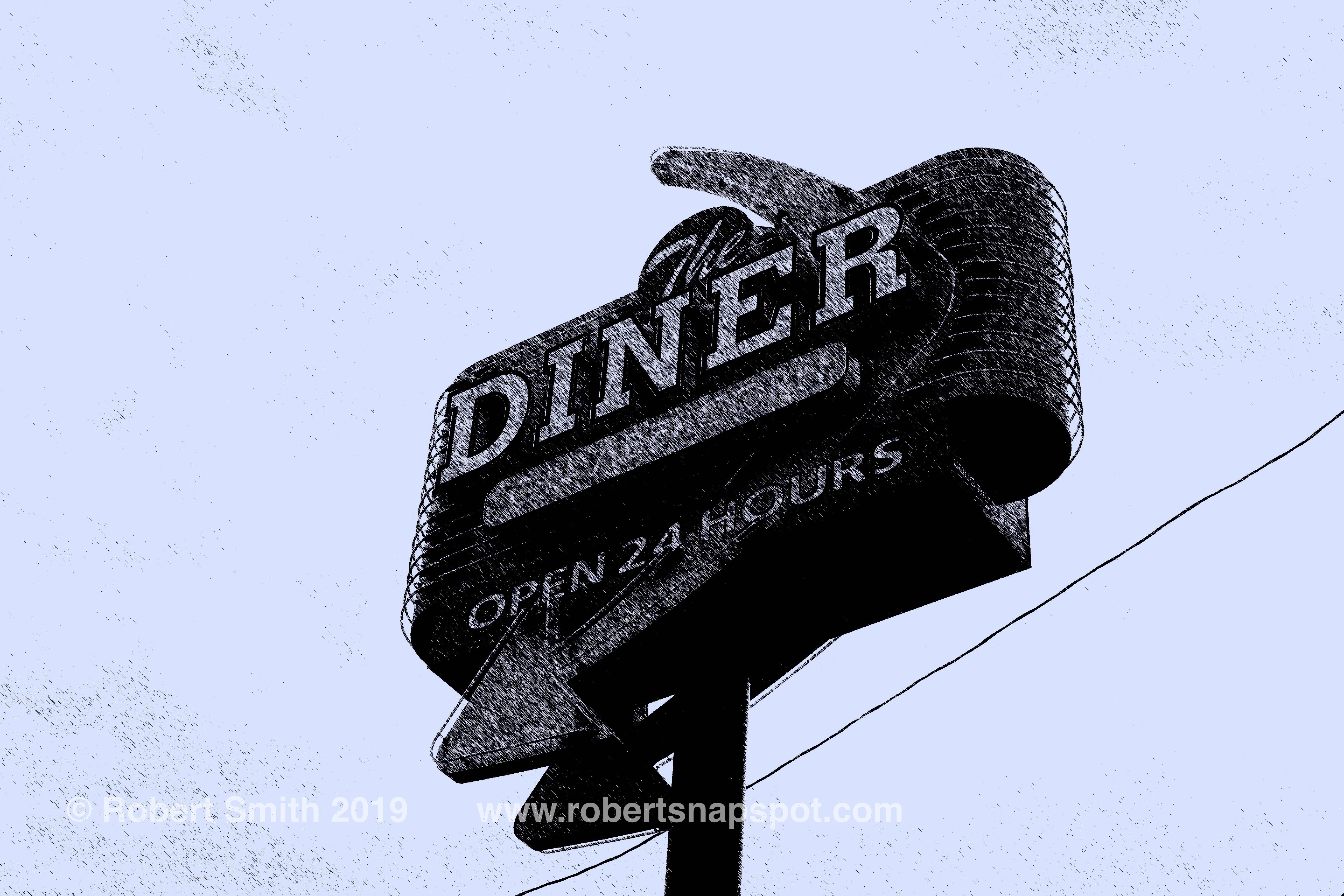 Alphabet City Art Challenge: Diner