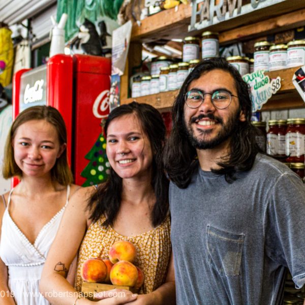 Produce, Peaches, Pals