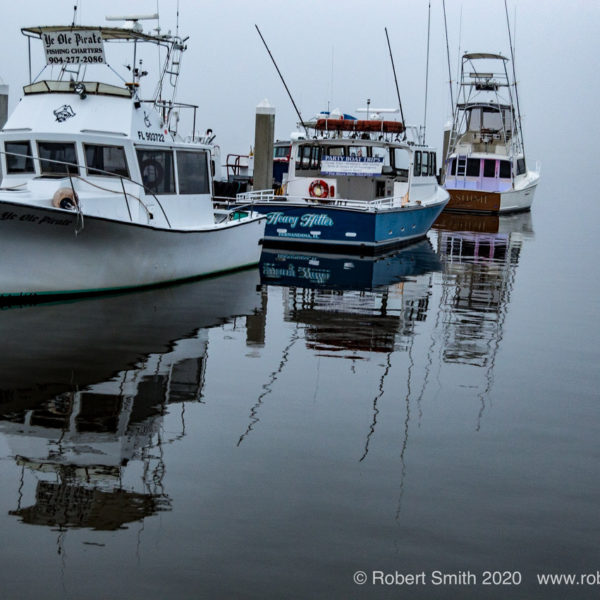 Maritime Reflections in Fog