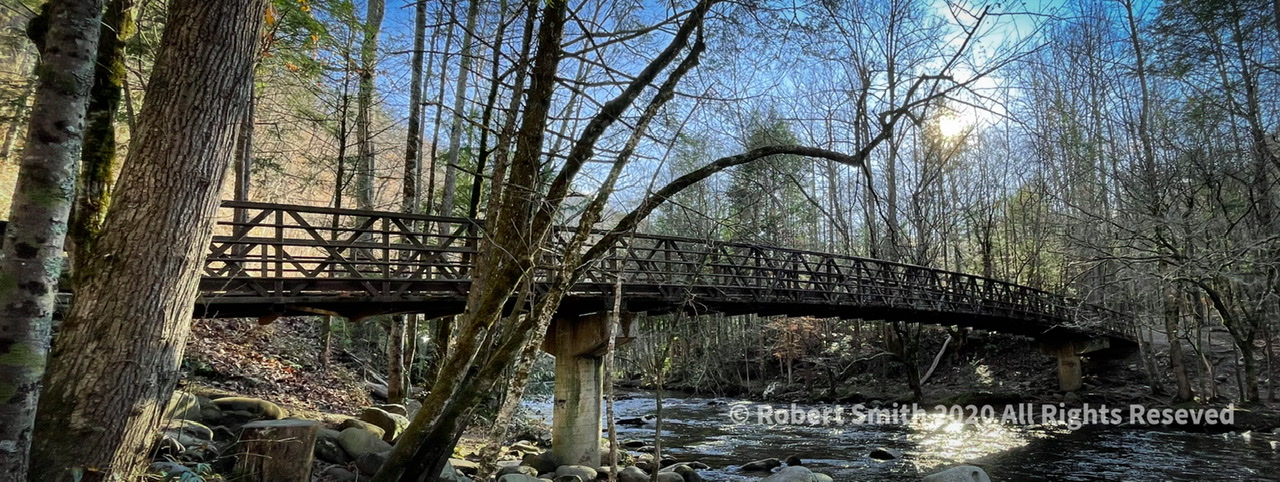 Wordless Wednesday: Gatlinburg Trail Footbridge