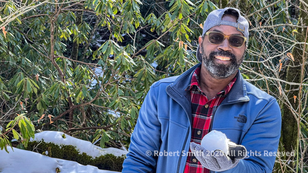 First Snowman of 2020: State Route 71