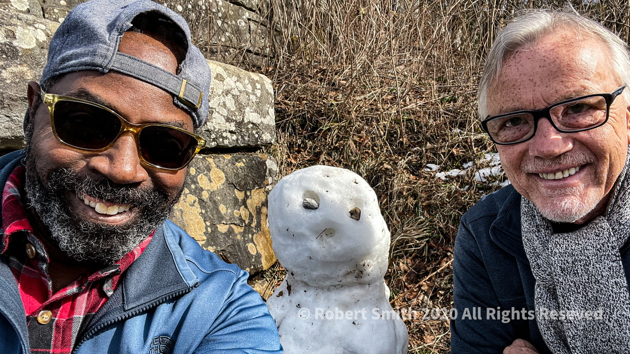 Snowmen I met at The Great Smokey Mountains National Park