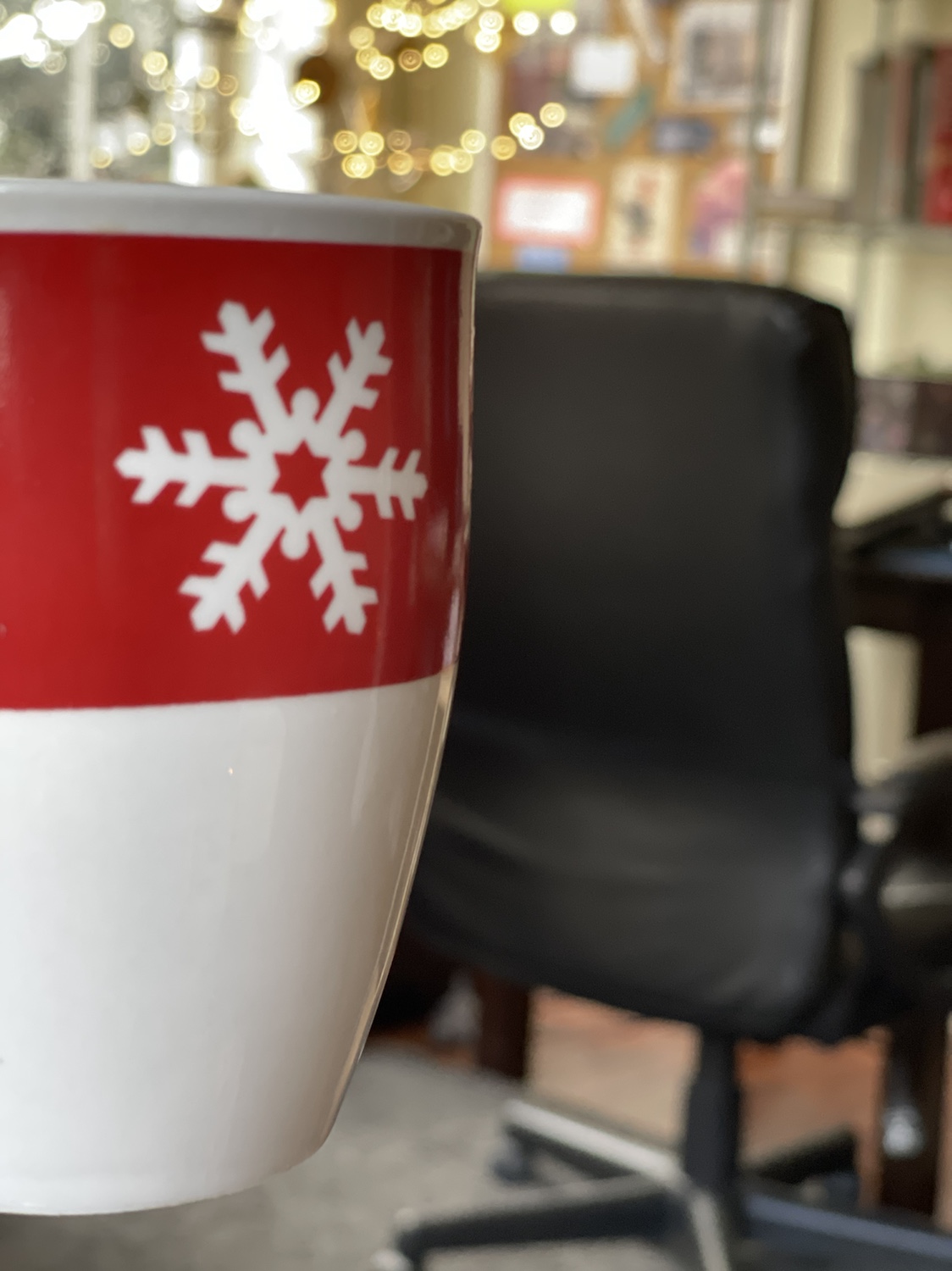 Christmas Cup in the Morning