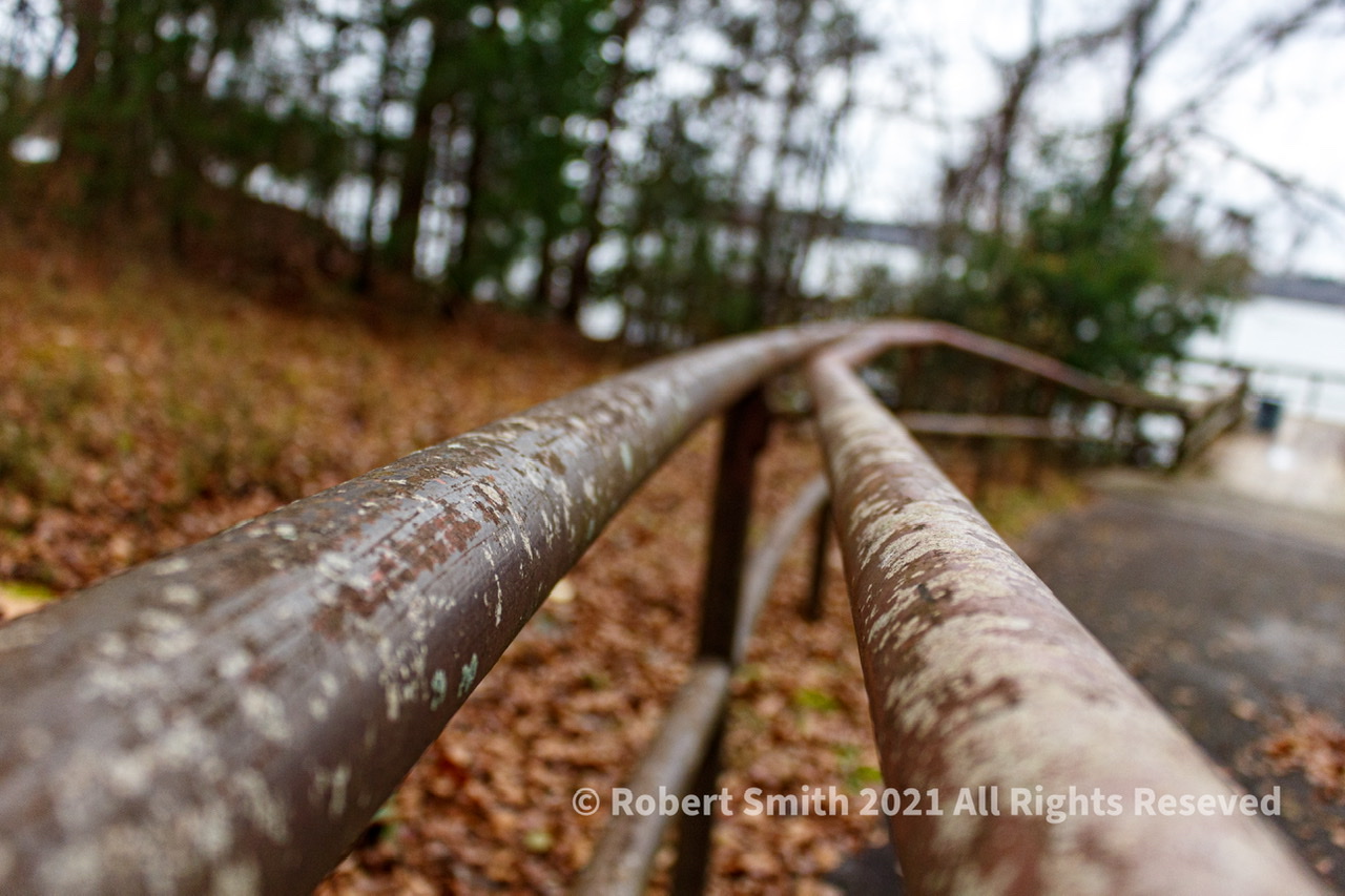Wordless Wednesday: Weathered Handrail