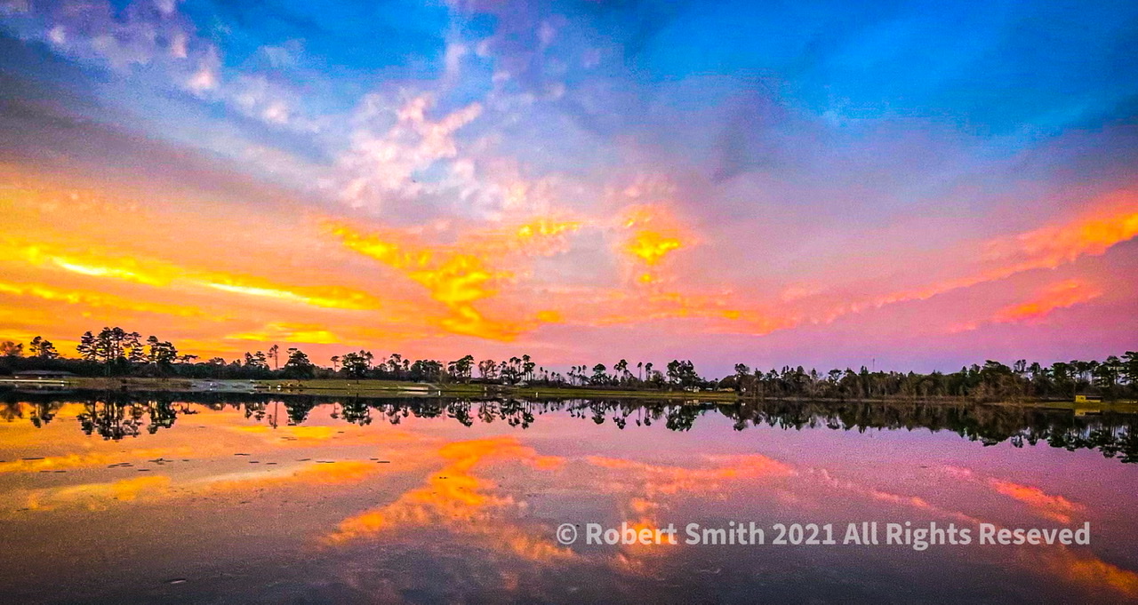 Wordless Wednesday: An Evening on Lake Seminole