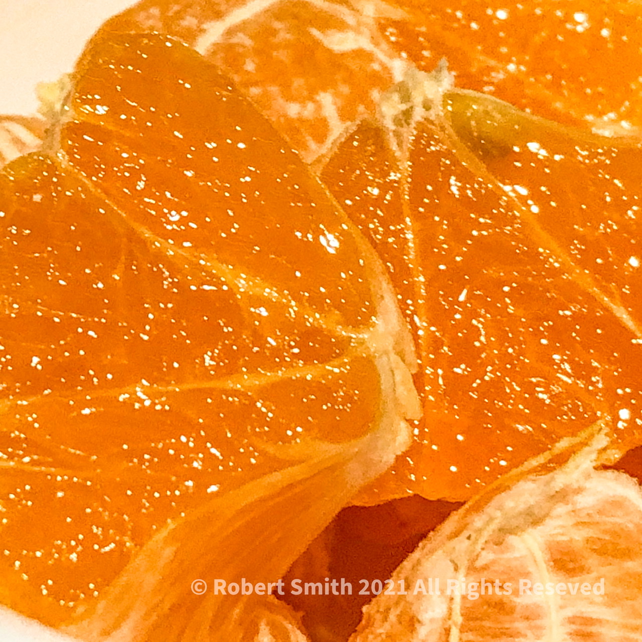 Bright Orange and Ice Cream