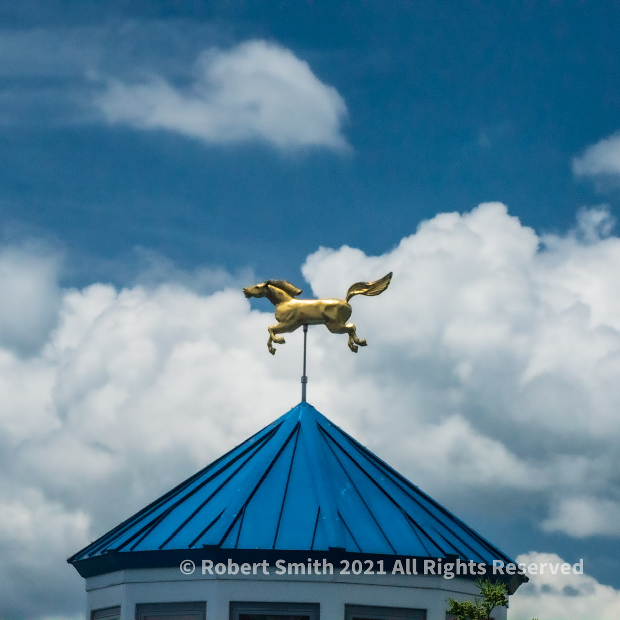 Golden Horse on Top