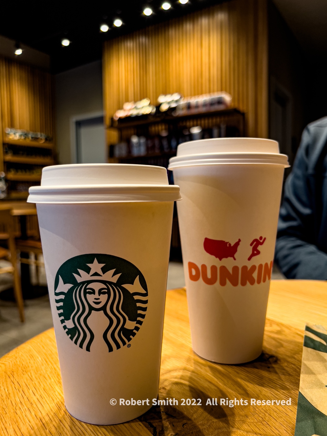 A House Divided: Starbucks and Dunkin’ Donuts!