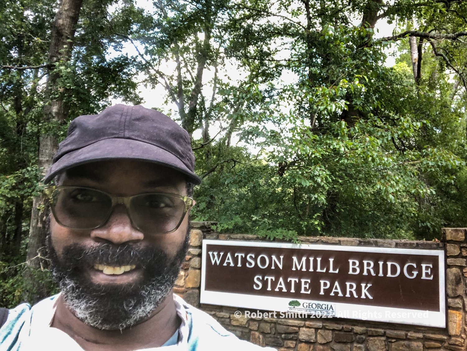 Wordless Wednesday: Social Distancing at Watson Mill Bridge State Park