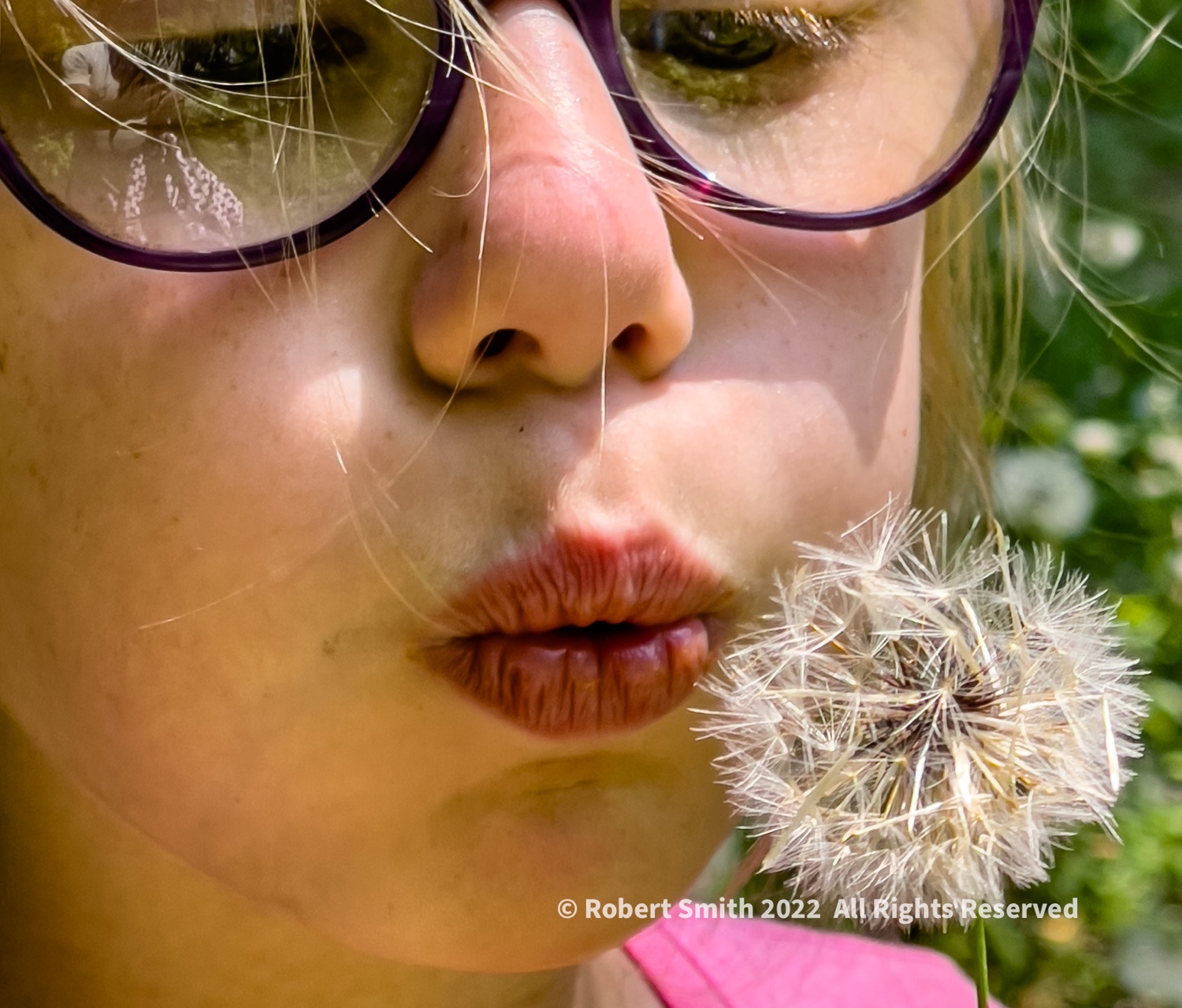 One Word Wednesday: She made her wish!