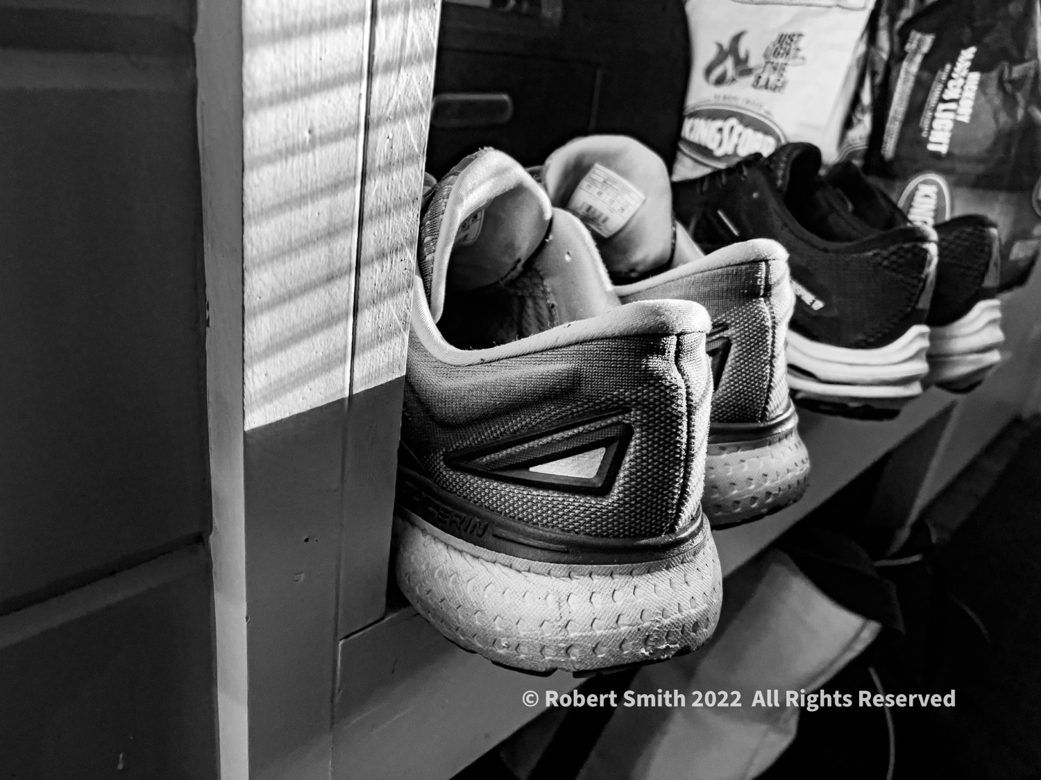 Tennis Shoes in Monochrome