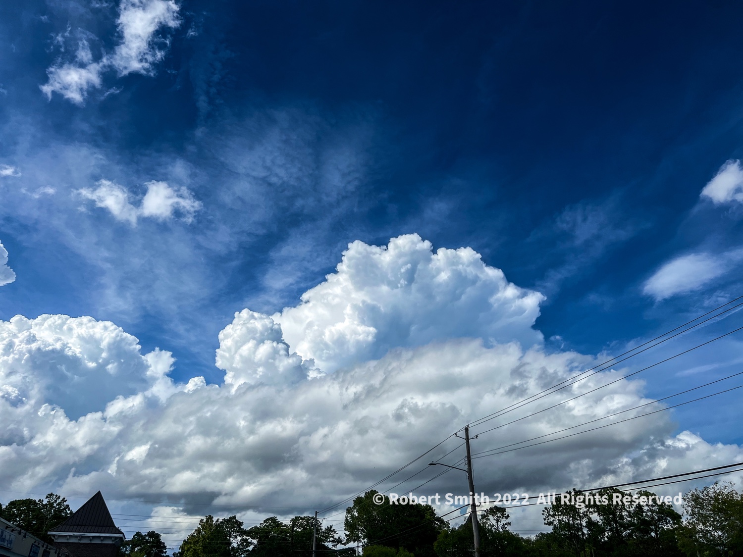 Pre Storm Clouds over Habersham Village
