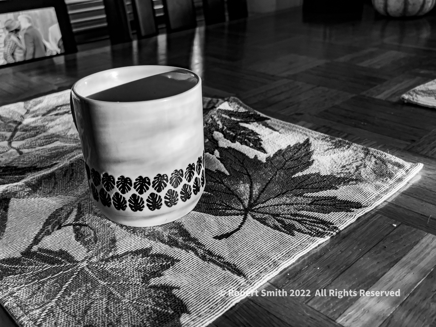 Morning Coffee in Monochrome