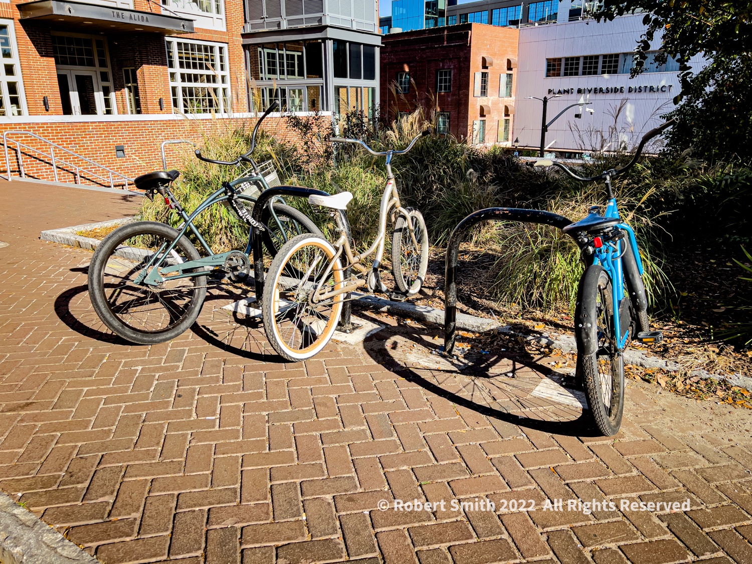 Trio of Bikes Built for One