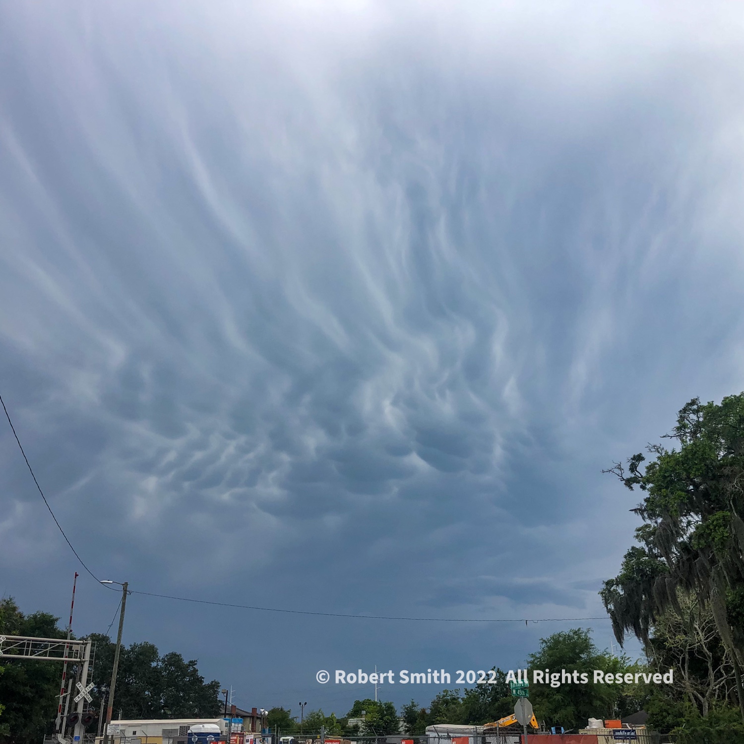 Walking Under a Cloudy Sky