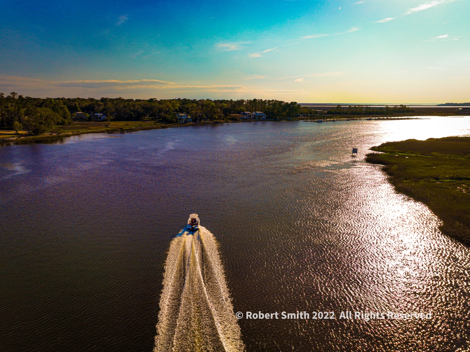 First Drone Photos on Burnside River