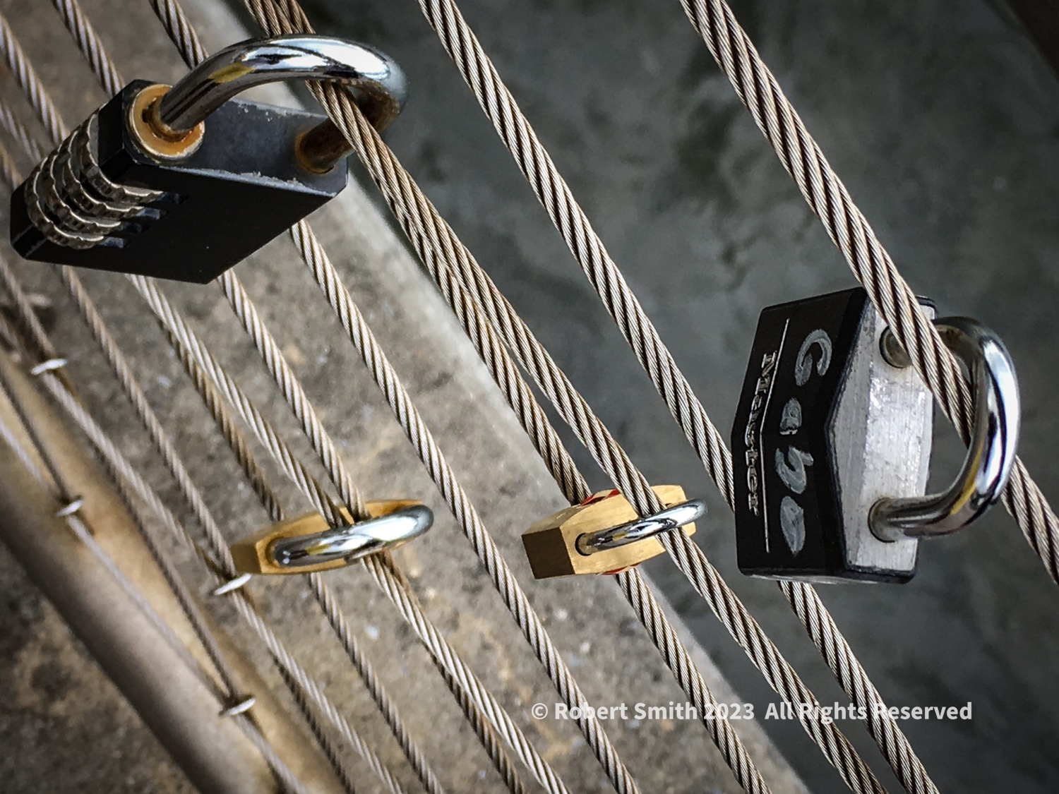 Silent Sunday: Locks, Love and Bridges
