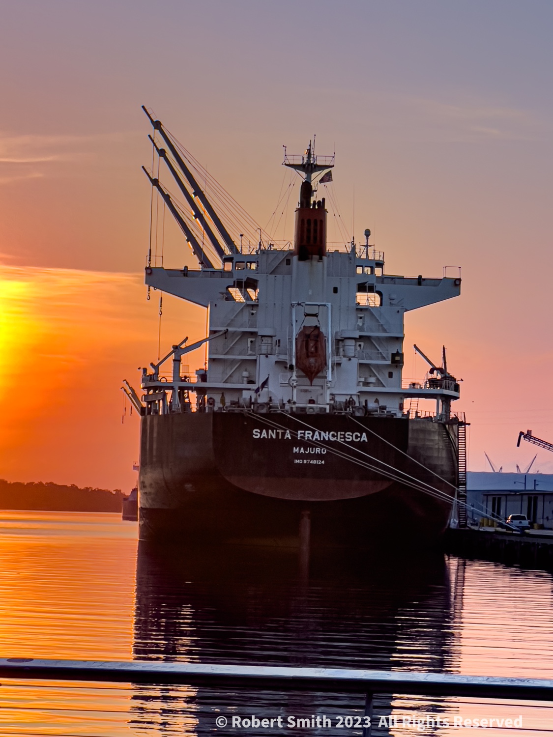 Docked at Sunrise