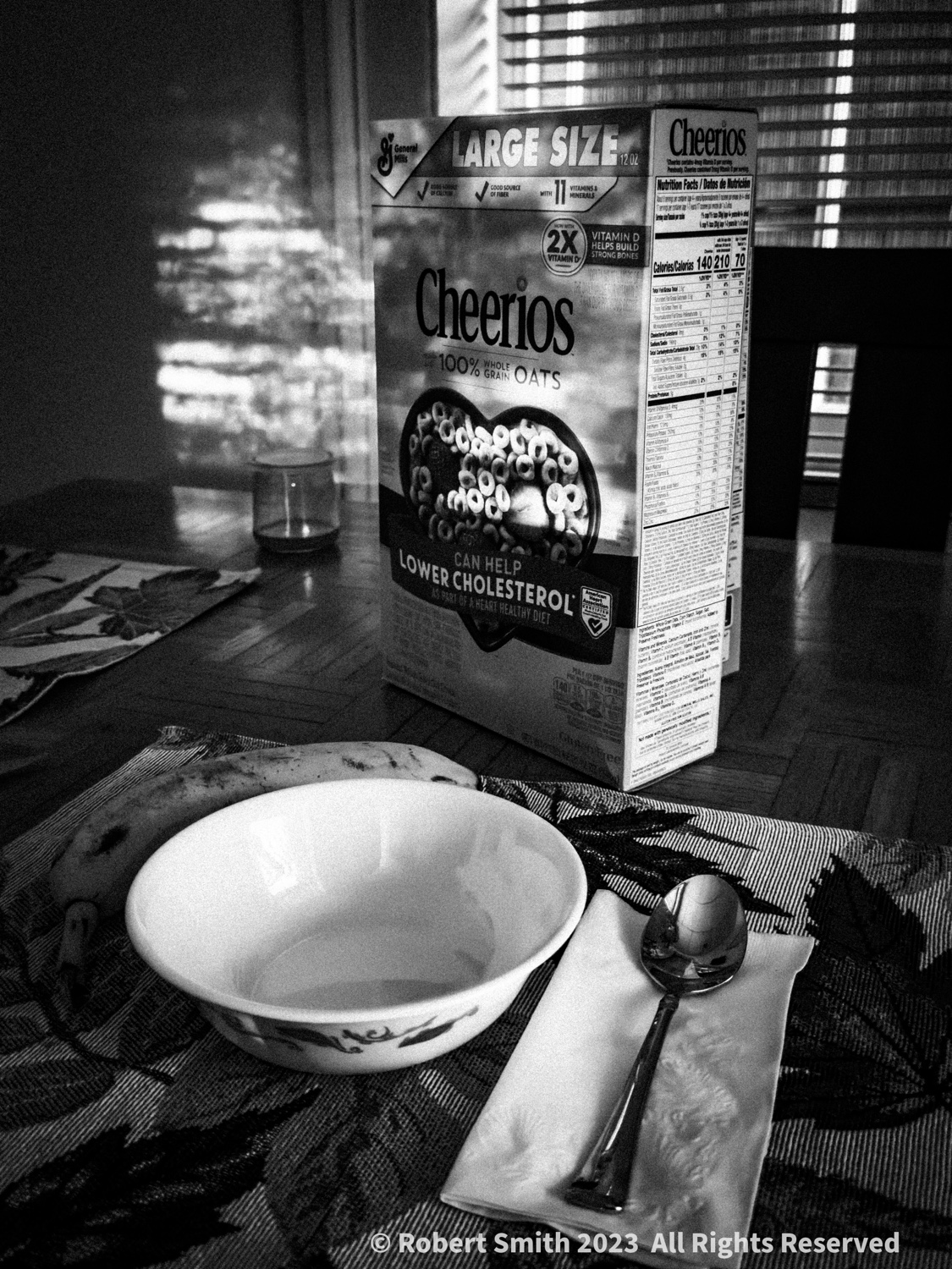 Monochrome Monday: Breakfast in Monochrome