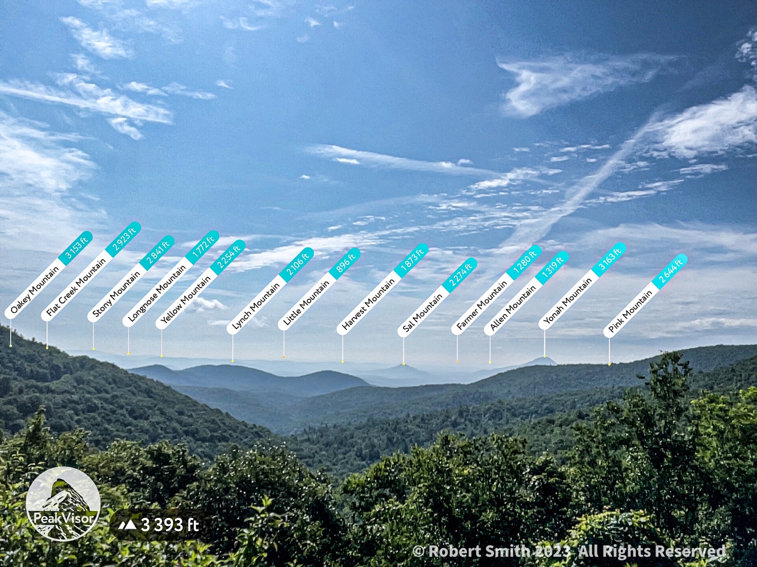 One Word Sunday: Those Mountains over There!