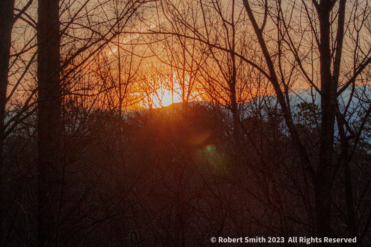 Smokey Mountain Evening, Christmas Photo Challenge #11