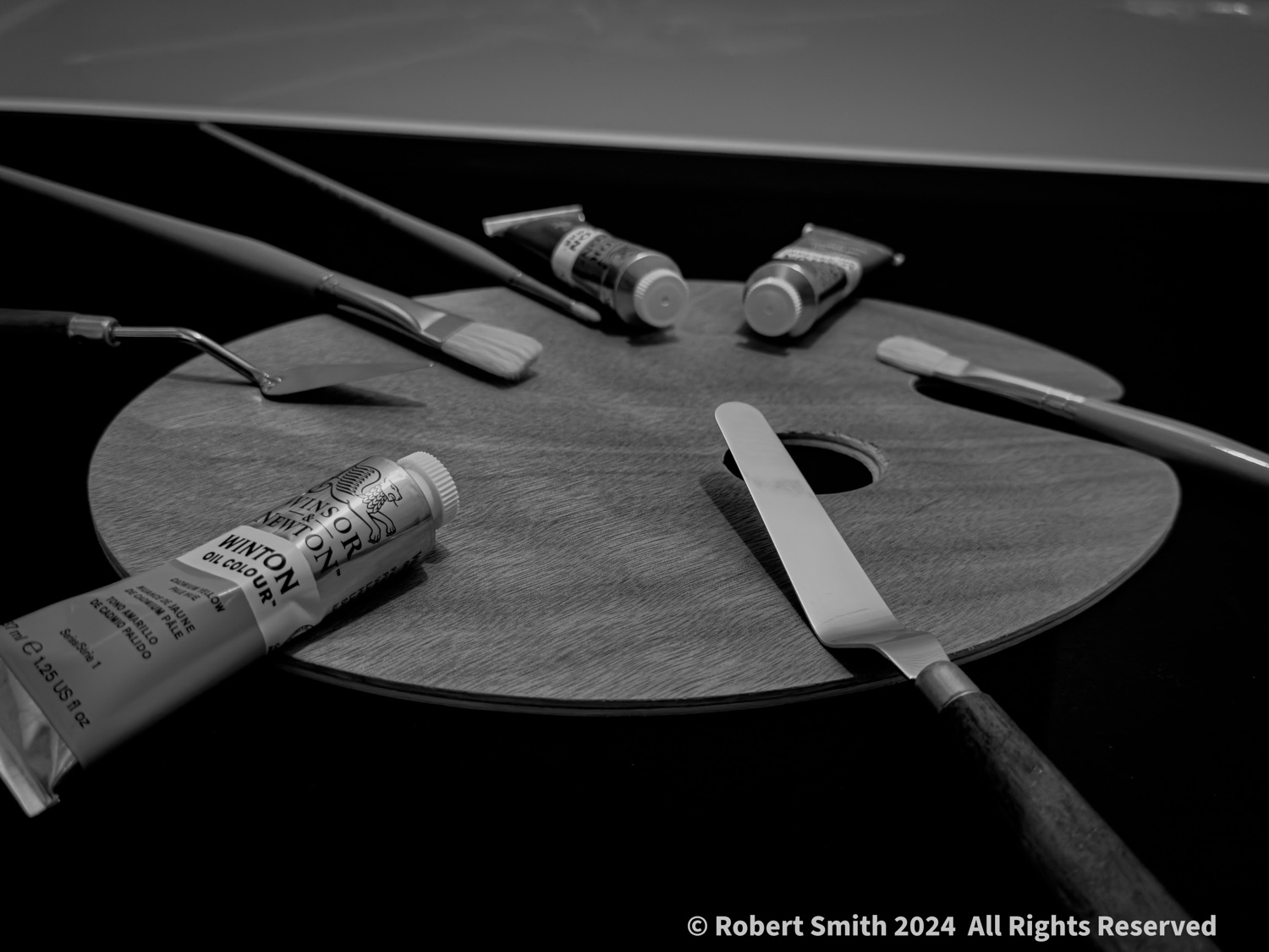 Monochrome Monday: Museum Musing, An Artist’s Work