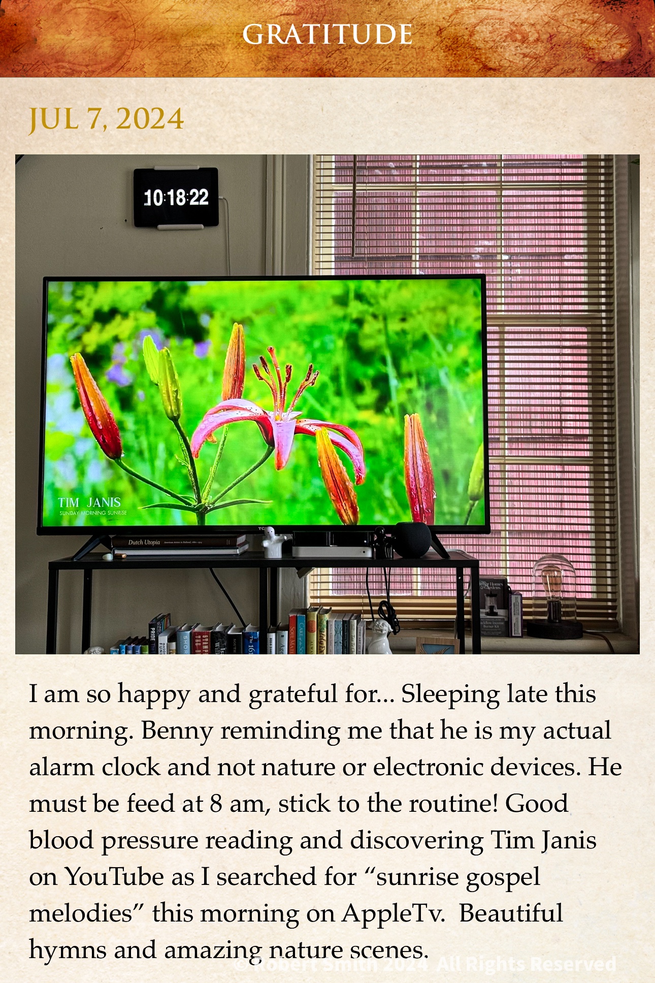 Sunday Gratitude – Quote Jul 7, 24