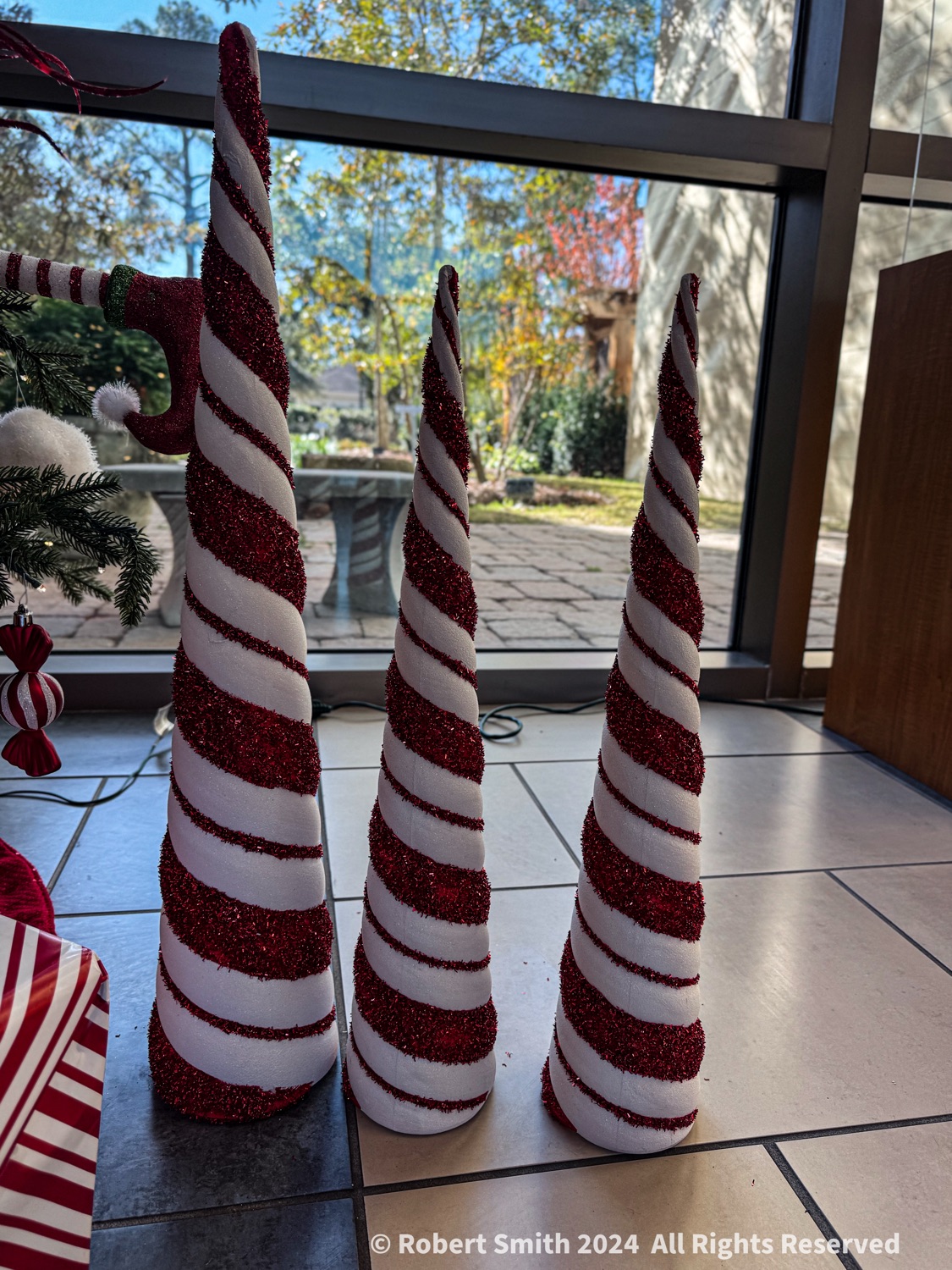 Christmas Tree and Three