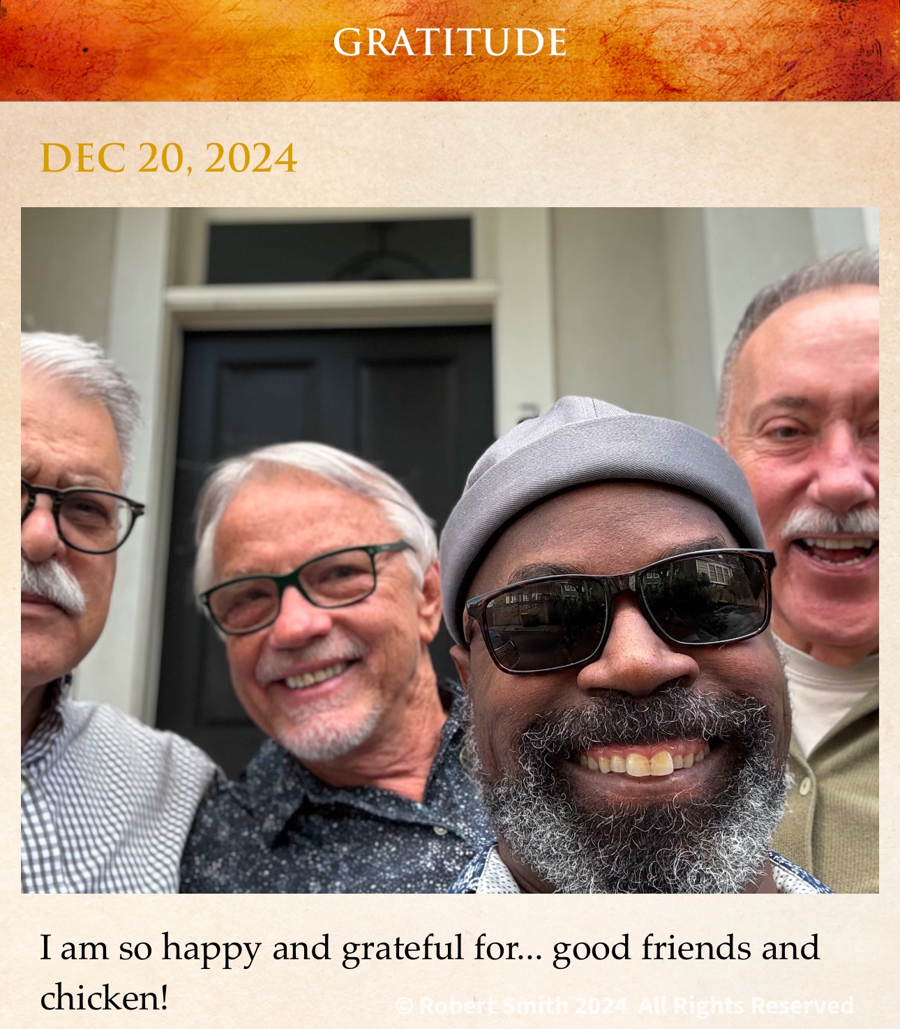 Sunday Gratitude – Quote Dec 22, 24