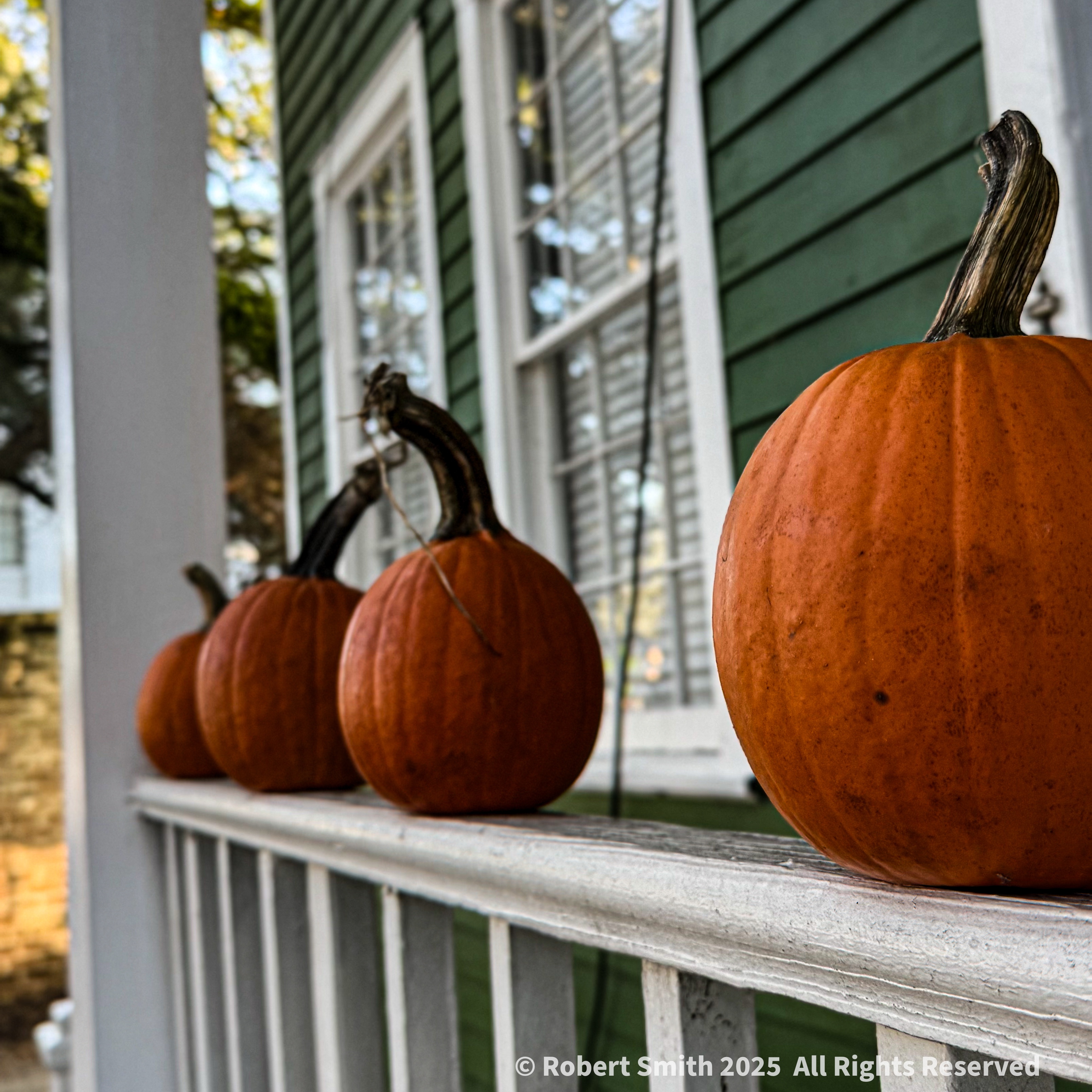 Porch Pumpkins