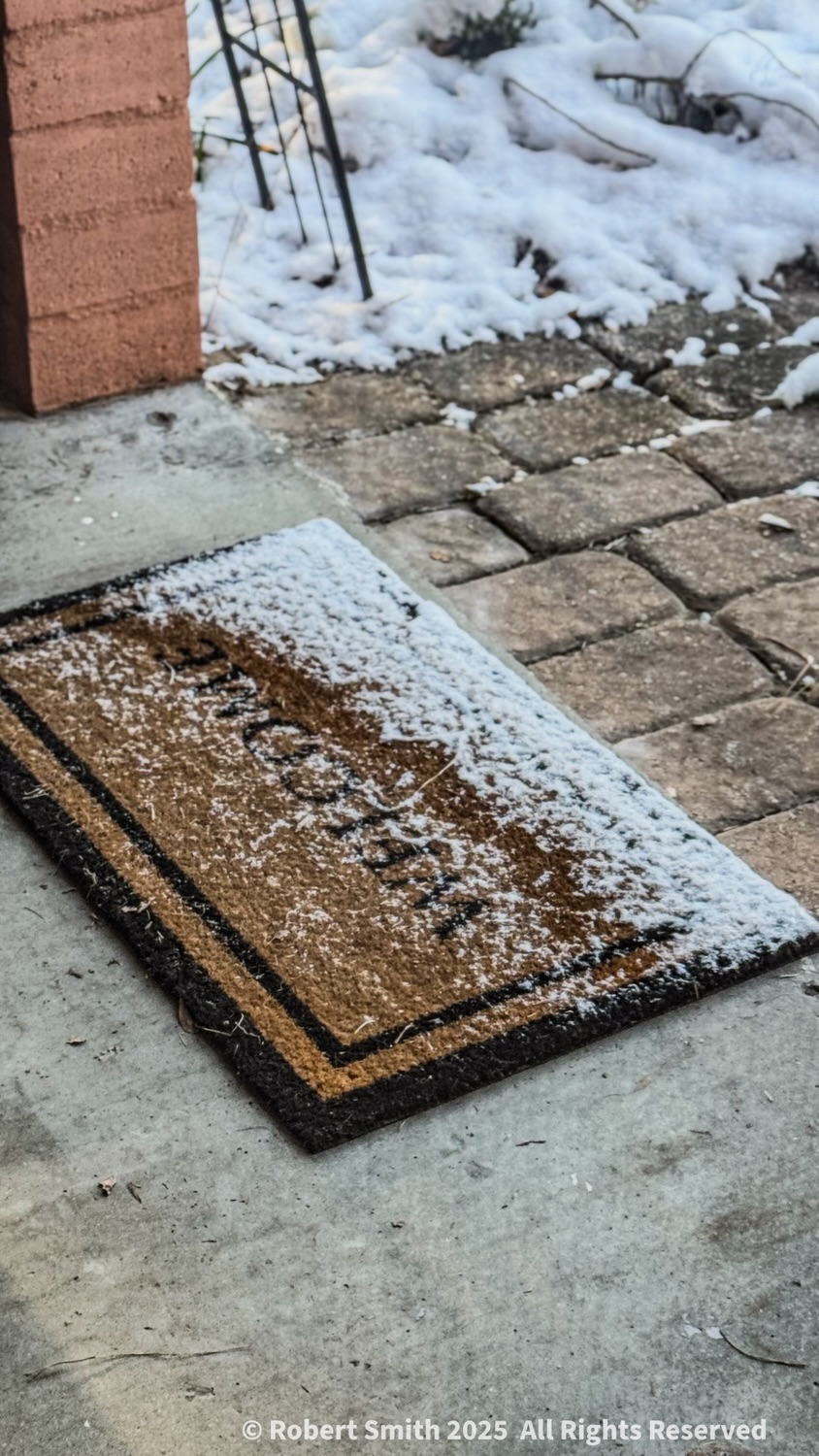 Welcome Snow, Winter Storm Coming