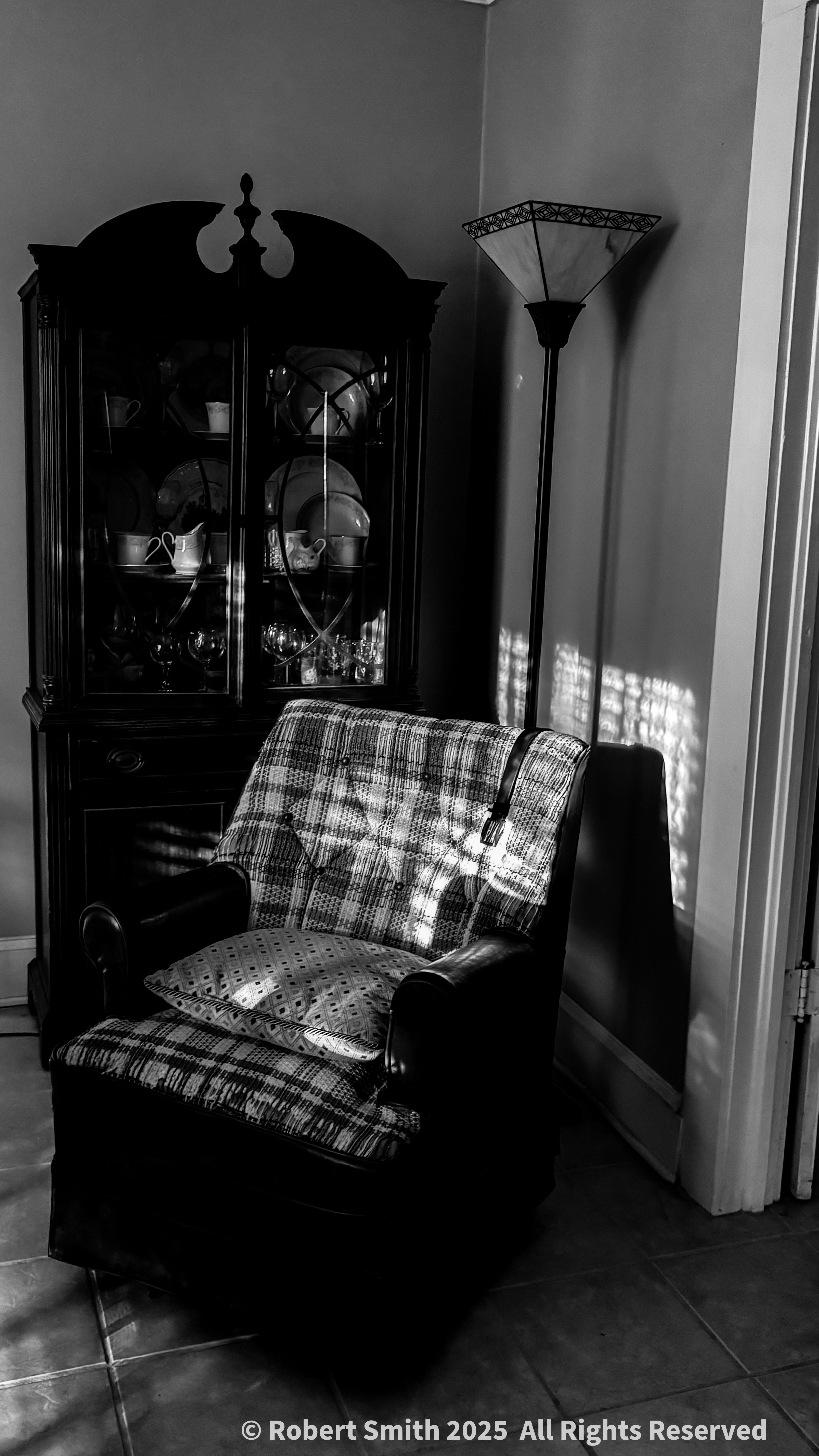 Cozy Sitting Room in Monochrome