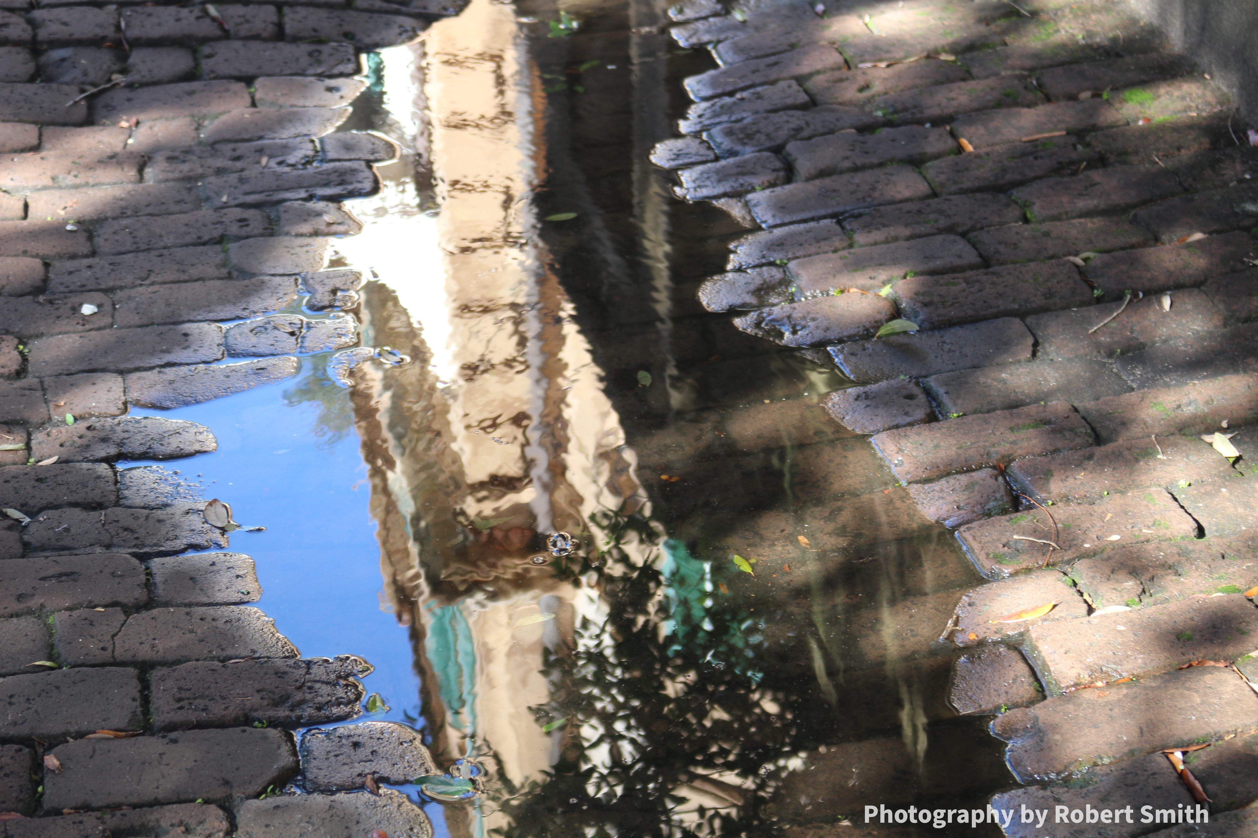 Puddles, Bricks and Reflections