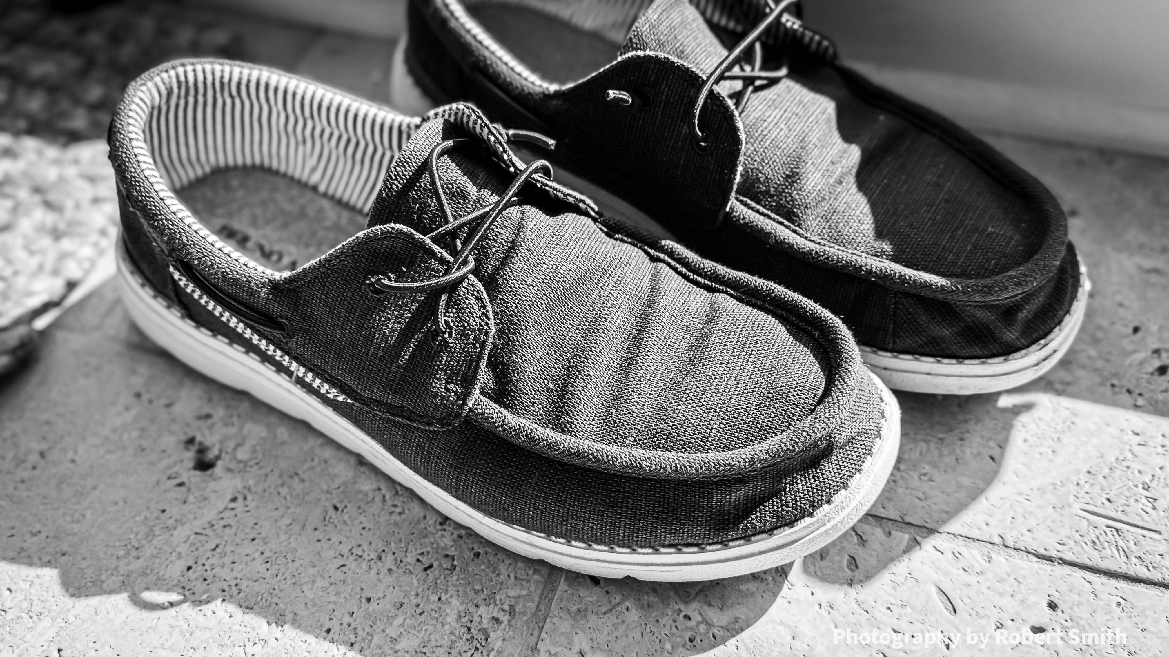 Loafers vs Sliders in Monochrome